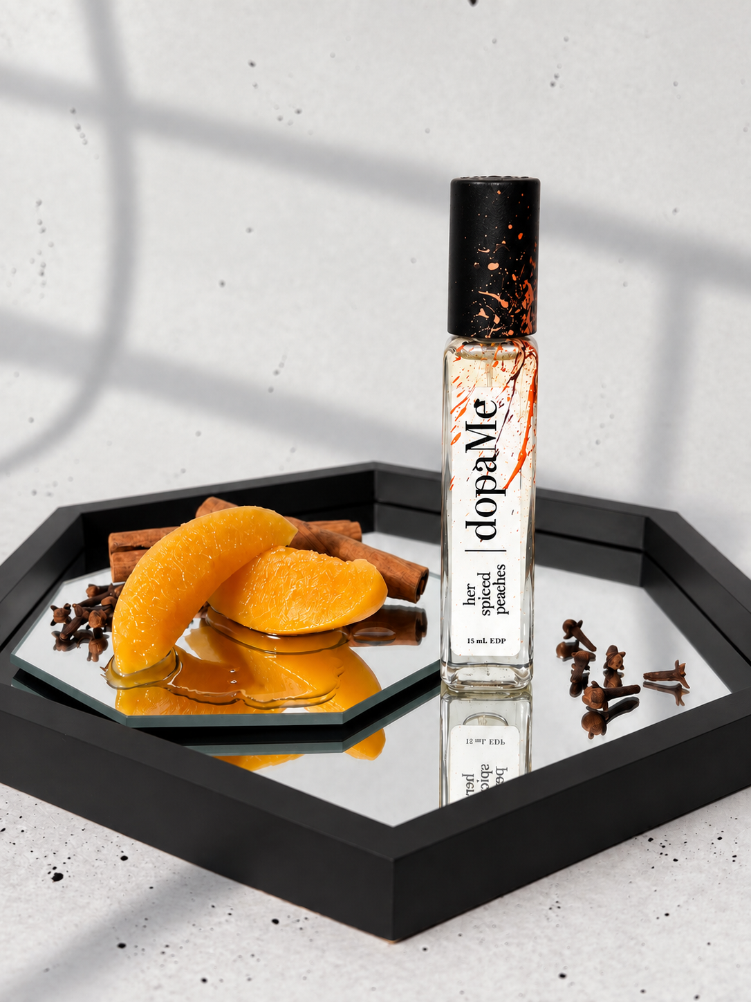 her spiced peaches